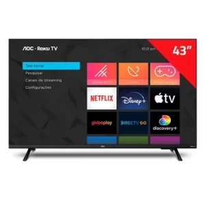 smart tv 43 polegadas com preço bom