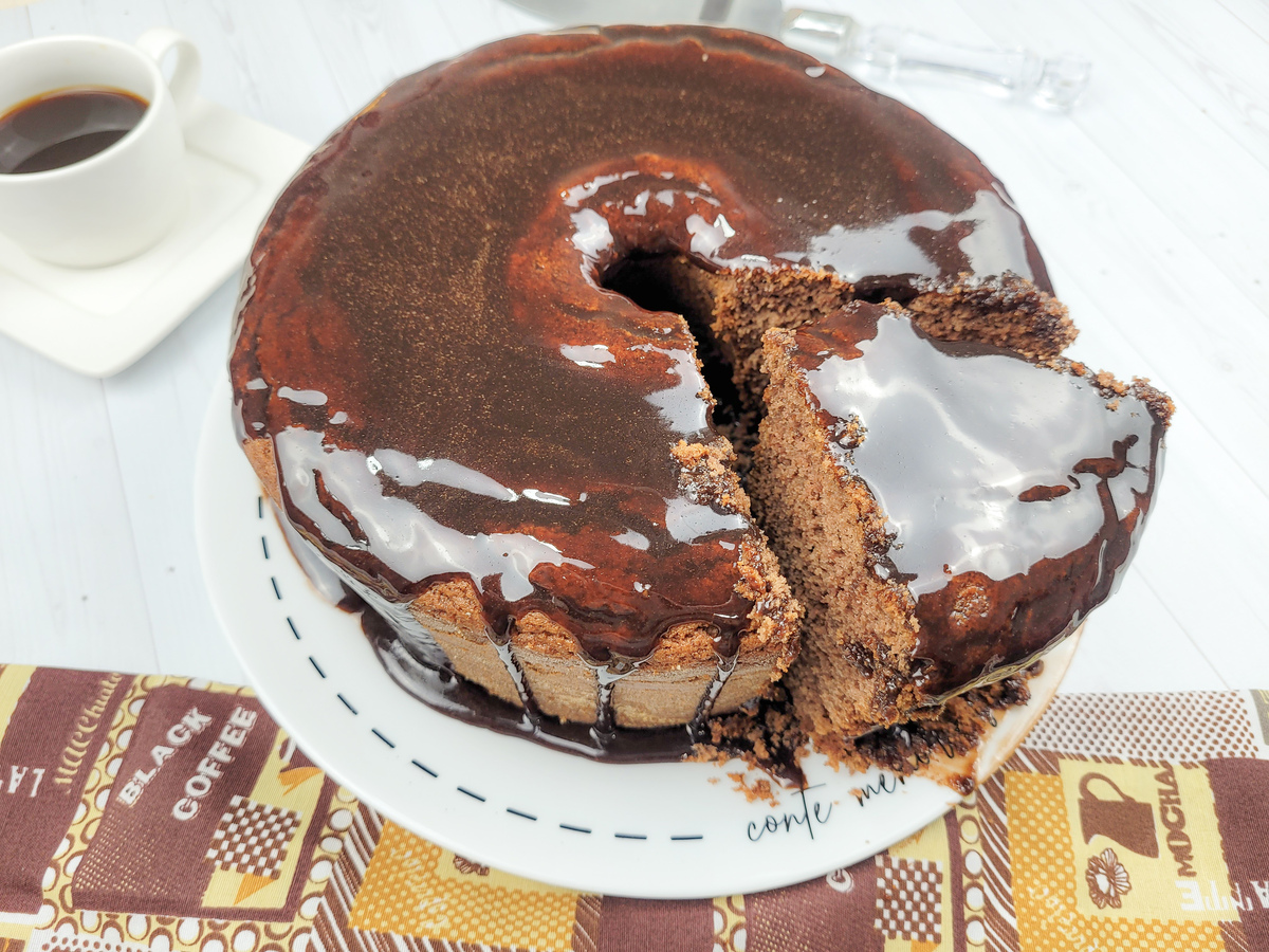 bolo de chocolate fofinho