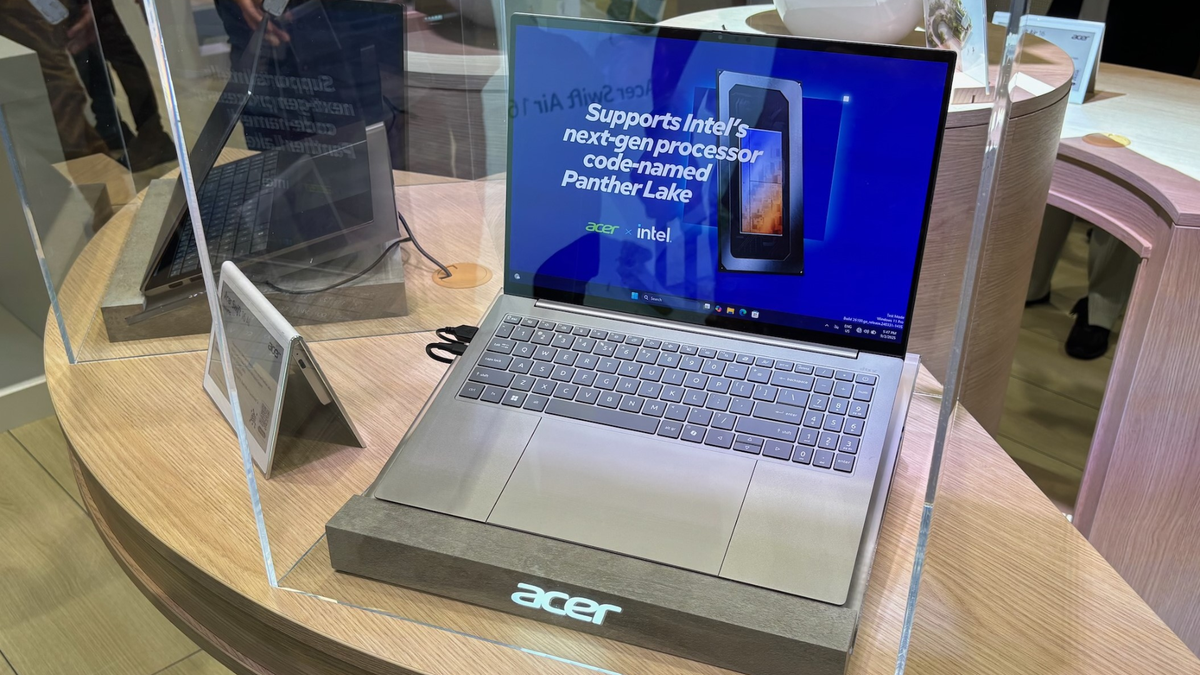 Acer Swift 16 AI: Primeiro notebook com CPU Intel Panther Lake