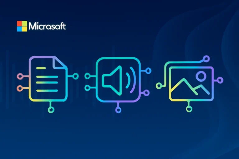 Microsoft lança modelos de IA MAI-Transcribe-1, MAI-Voice-1 e MAI-Image-2 para competir com OpenAI e Google, buscando autonomia e velocidade