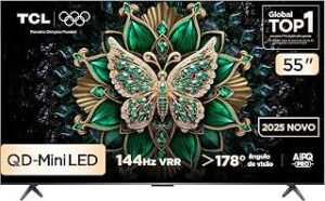 Smart TV TCL 55 Polegadas QLED Mini LED 4K C6K: Preço, Desempenho e Se Vale a Pena Contra os Rivais