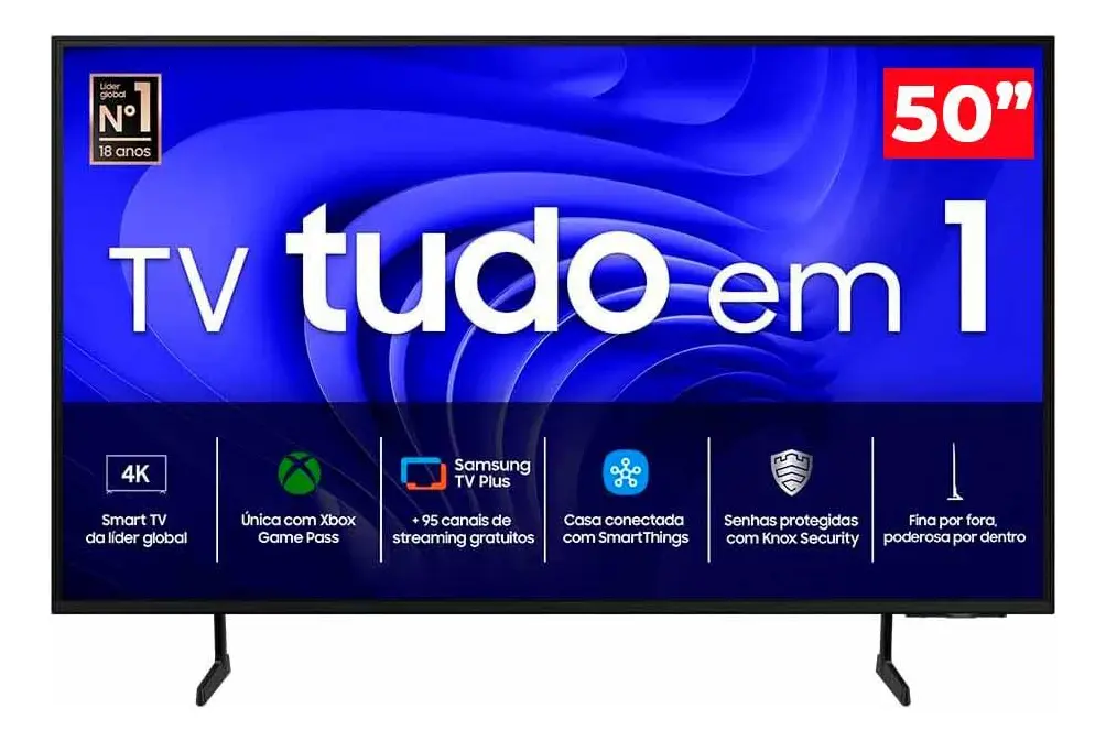 Smart TV Samsung 50 Polegadas 4K: