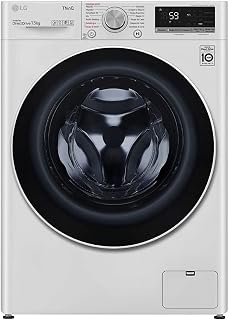 Máquina de Lavar Front Load Smart com Inteligência Artificial AIDD™ 13Kg LG VC4 FV5013WC4A Branca 220V