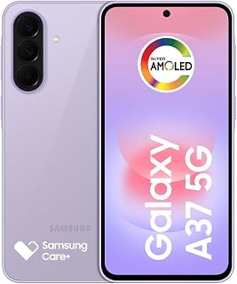 Celular Samsung Galaxy A37 5G, 256GB, 8GB, 50MP Tela 6.7" - Lavanda