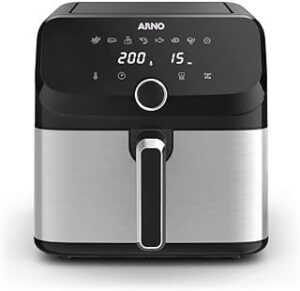 Fritadeira sem Óleo Airfryer Arno Mega Digital 7,5L Inox 1700W AFD7: Vale a Pena Comprar?