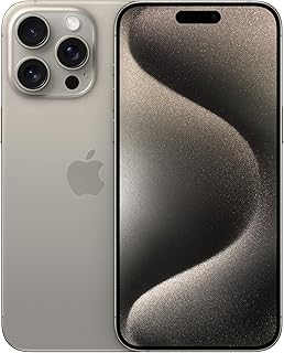 Apple iPhone 15 Pro Max (256 GB) — Titânio natural (Seminovo)