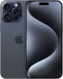 Apple iPhone 15 Pro Max (256 GB) — Titânio Azul (Seminovo)