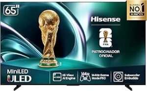 Hisense Smart TV 4K 65 Polegadas 65U7QG: Análise Completa da Mini LED 144Hz com Dolby Vision IQ
