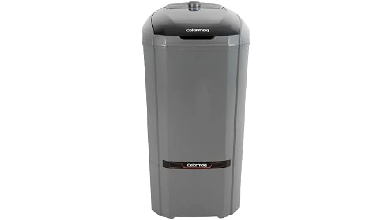 Colormaq Maquina de Lavar Roupa Semi Automatica Tanquinho 15kg LCS15 Prata 127V