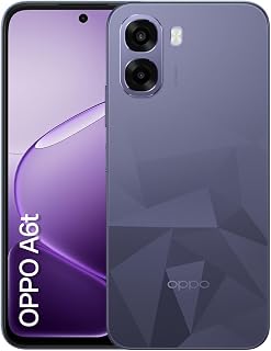 Smartphone OPPO A6t 128GB 4GB RAM Física e 8GB RAM Virtual Bateria Gigante 6500 mAh Câmera AI Violeta