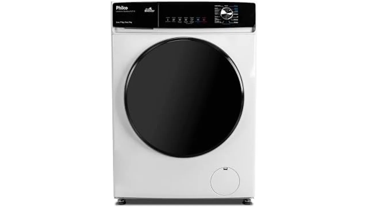 Lava e Seca Philco 11kg Pls11a Eco Invertplus 16 Programas Lavagem Branca 127v