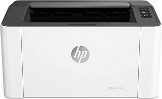 Impressora HP Laser 107a. Tecnologia de impressão Laser Impressora para Pequenas e Médias Empresas. 110V. Conectividade: USB 2.0 de alta velocidade (4ZB77A)