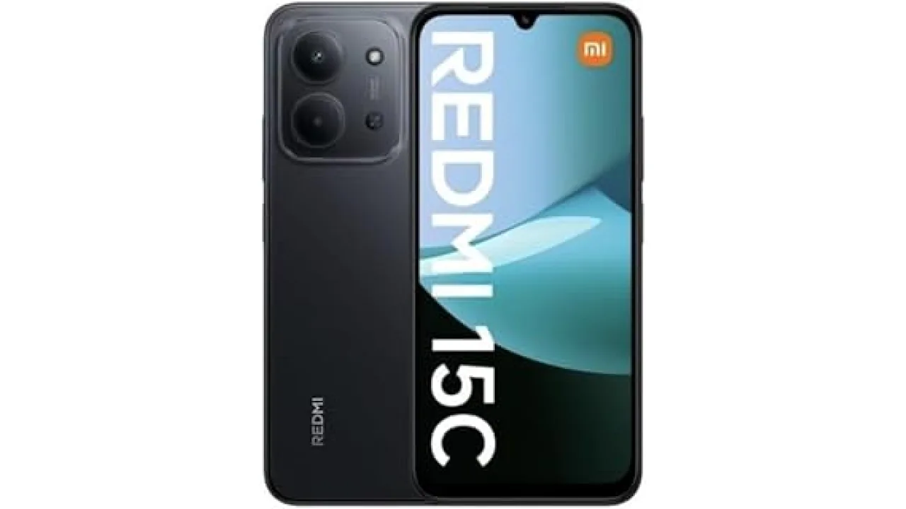 Smartphone Xiaomi Redmi 15C Midnight Black (Preto) 8GB RAM 256GB ROM | Midnight Black
