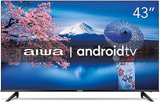 SMART TV AIWA 43 ANDROID HD BORDA ULTRAFINA (AWS-TV-43-BL-02