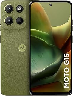 Motorola Smartphone Moto g15-256GB 12GB (4GB RAM+8GB Ram Boost) e Camera 50MP com AI e Night Vision Bateria de 5200 mAh Tela FHD+ 6.7" com Superbrilho NFC