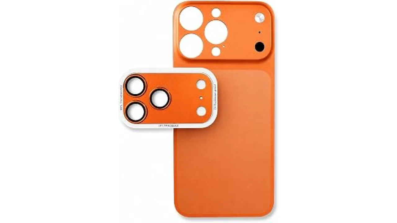 Pelicula Traseira e Camera Transforma 13 Pro max no 17 Pro max | Para iPhone 13/14/15/16, Compativel com Pro Max, Traseira e Camera, Transformacao Visual, Modelo 17 Pro Max