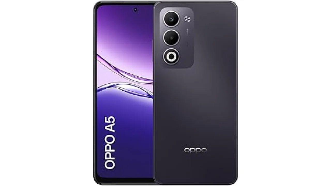 Smartphone OPPO A5 256GB 6GB RAM Física e 6GB RAM Virtual Bateria 6000 mAh Câmera AI 50MP Roxo