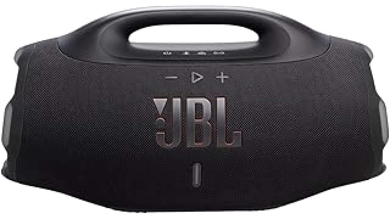 JBL, Caixa de Som, Boombox 4, Bluetooth, Som JBL Pro, AI Sound Boost, Graves Personalizáveis, Bateria de até 34h, IP68, Áudio Lossless – Preta