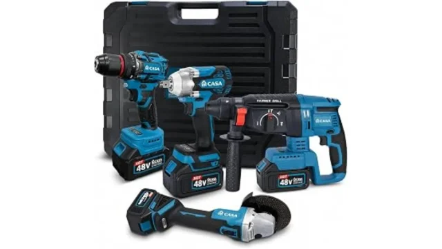 Kit Ferramentas Multifuncional 4 em 1: Furadeira Esmerilhadeira e Mais – Análise Completa