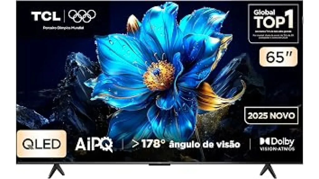 Smart TV TCL 65 Polegadas QLED 4K P7K: Vale a Pena Comprar em 2026?