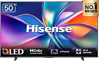 Hisense Smart TV 4K Hi-QLED 50" Polegadas 50Q6QVV