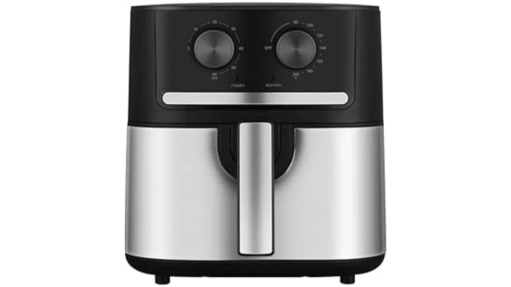 Fritadeira Air Fryer 5,5L Cyclone Preto e Inox Midea: Potência e Preço na Medida Certa?