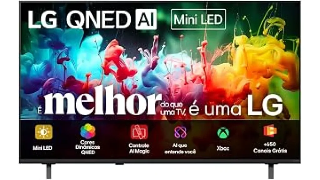 Smart TV LG QNED70 75 Polegadas: Vale a Pena Investir no Mini LED 4K?