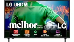 Smart TV 4K 55″ LG UHD 55UA85: Processador α7 Gen8 e se vale a pena comparada à Smart TV LG 55″ 4K UHD NANO