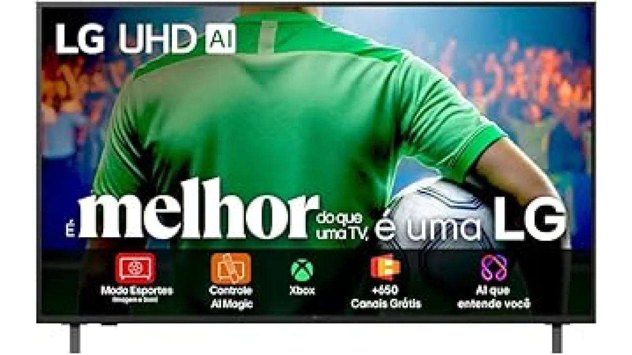 Smart TV 4K 55" LG UHD 55UA85: Processador α7 Gen8 e se vale a pena comparada à Smart TV LG 55" 4K UHD NANO