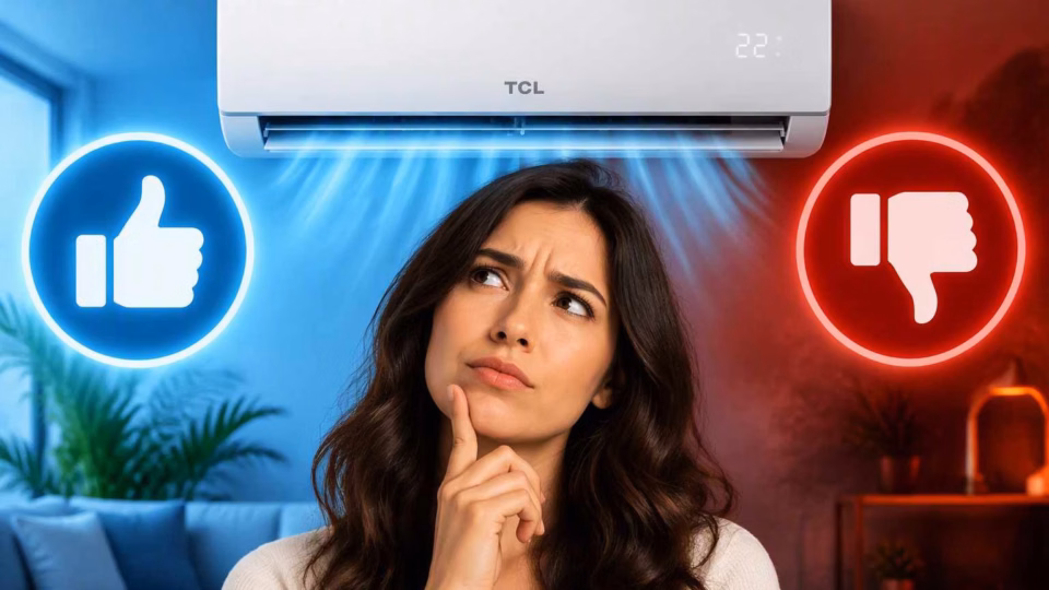 Pensando em comprar um ar-condicionado TCL? Descubra os prós, contras, consumo de energia, nível de ruído