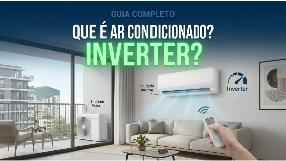 O que é ar condicionado Inverter? Entenda por que ele mudou o jogo